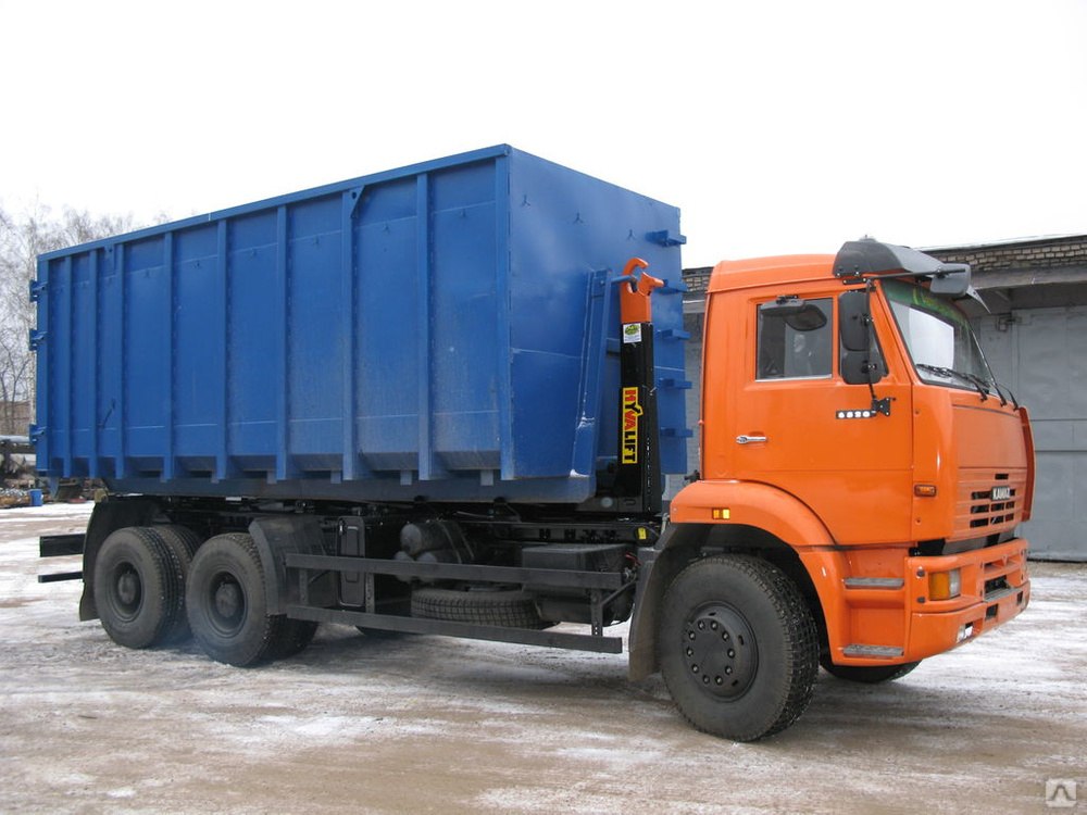 Грузовик для вывоза строительного мусора